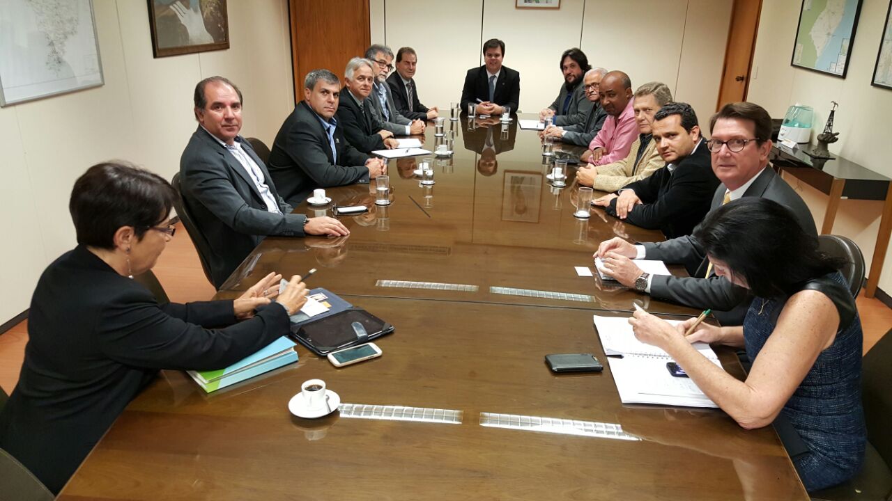 Representante dos engenheiros reúne-se com ministro de Minas e Energia