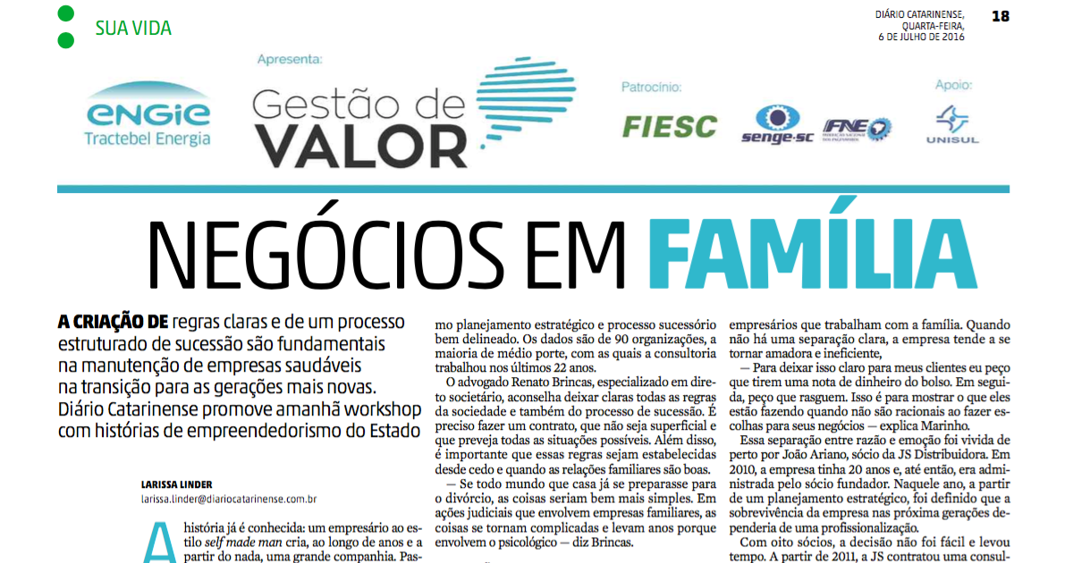 Negócios em família