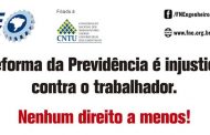 Engenheiros se unem ao movimento contra a reforma da Previdência