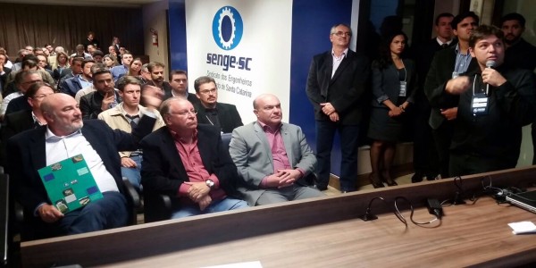 Senge-SC e Casan lançam oficialmente o Congresso Catarinense de Saneamento