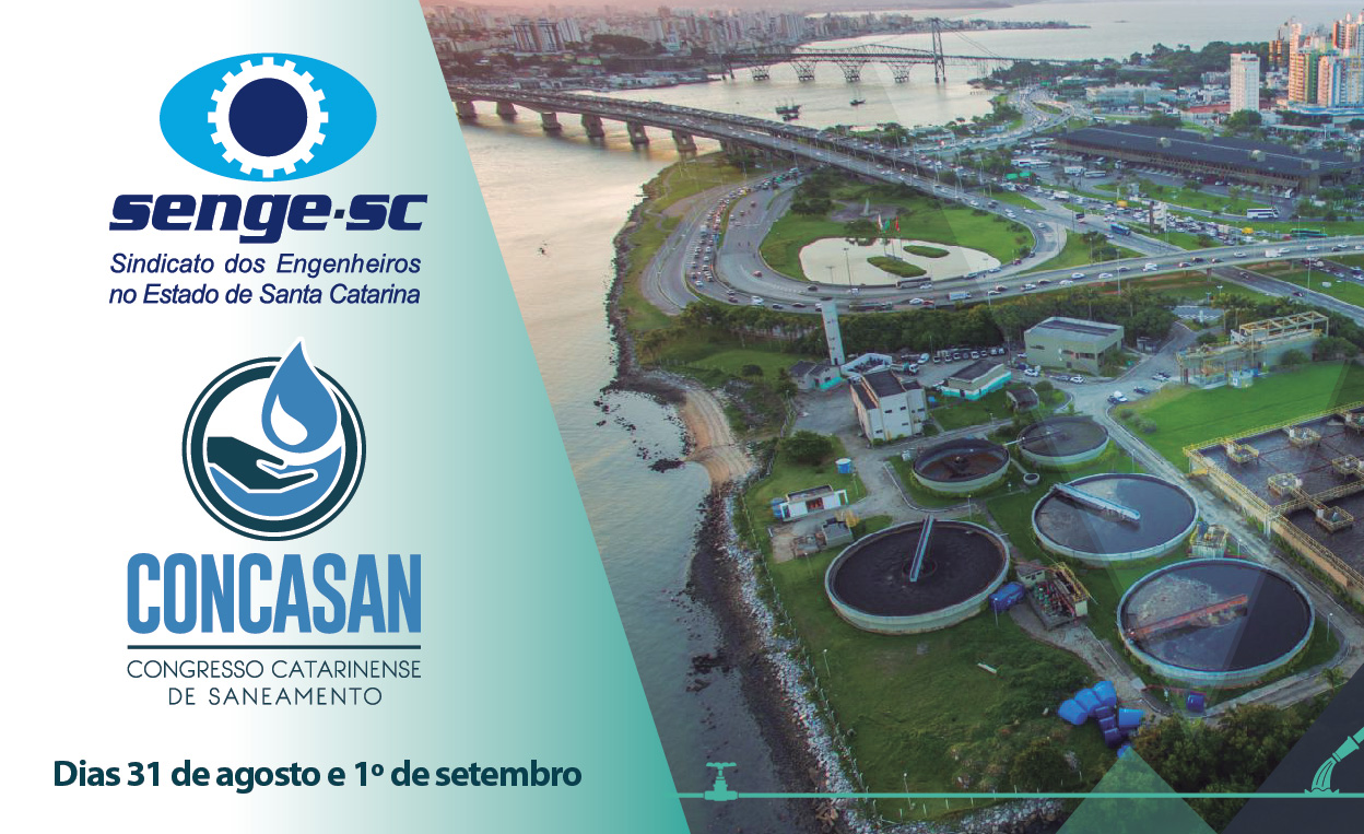 Florianópolis será sede do 1º CONGRESSO CATARINENSE DE SANEAMENTO