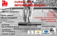 CURSO - IMPERMEABILIZAÇÃO PROJETO, MATERIAIS, SISTEMAS, EXECUÇÃO, FISCALIZAÇÃO, GERENCIAMENTO E PATOLOGIA