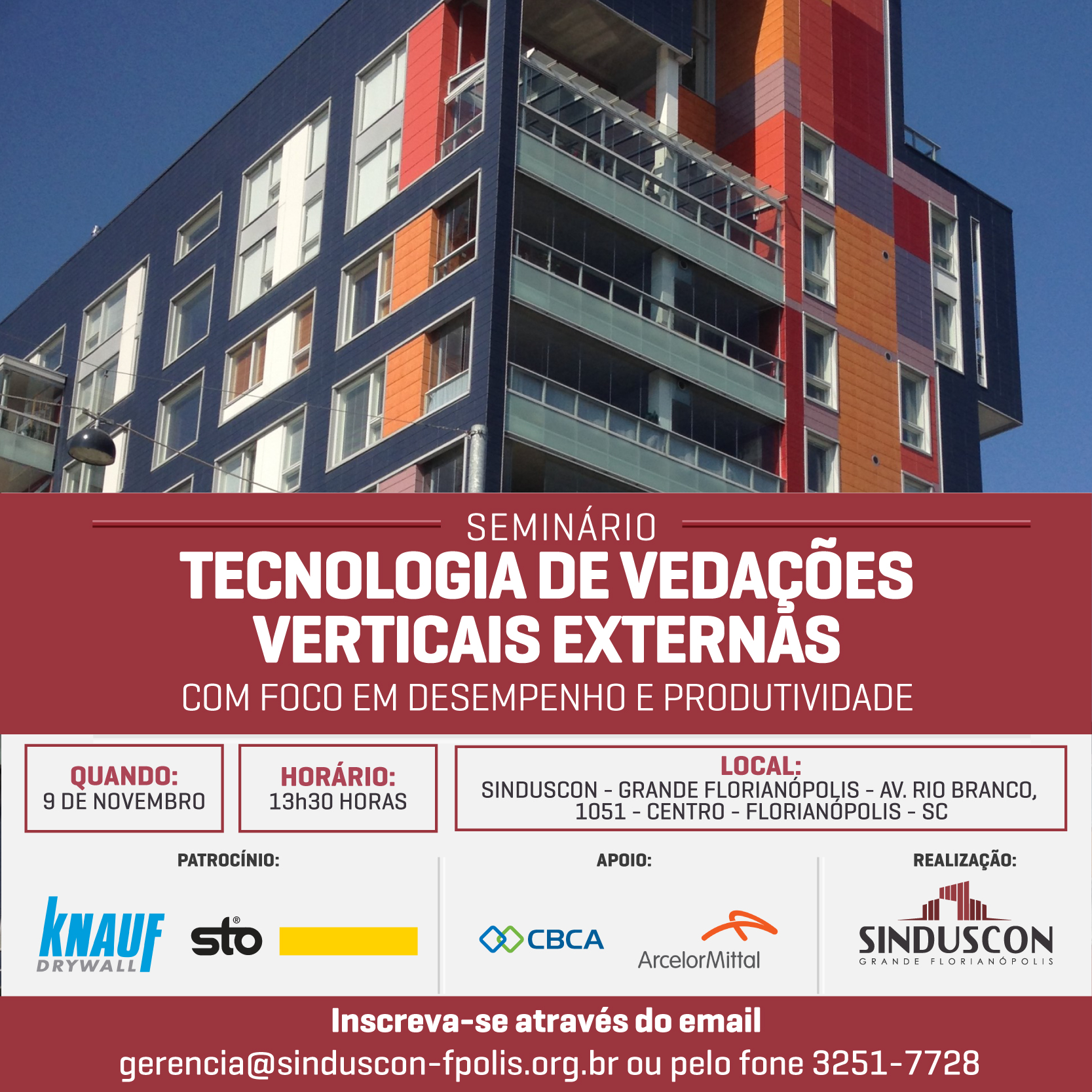 Seminário: Tecnologia de vedações verticais externas