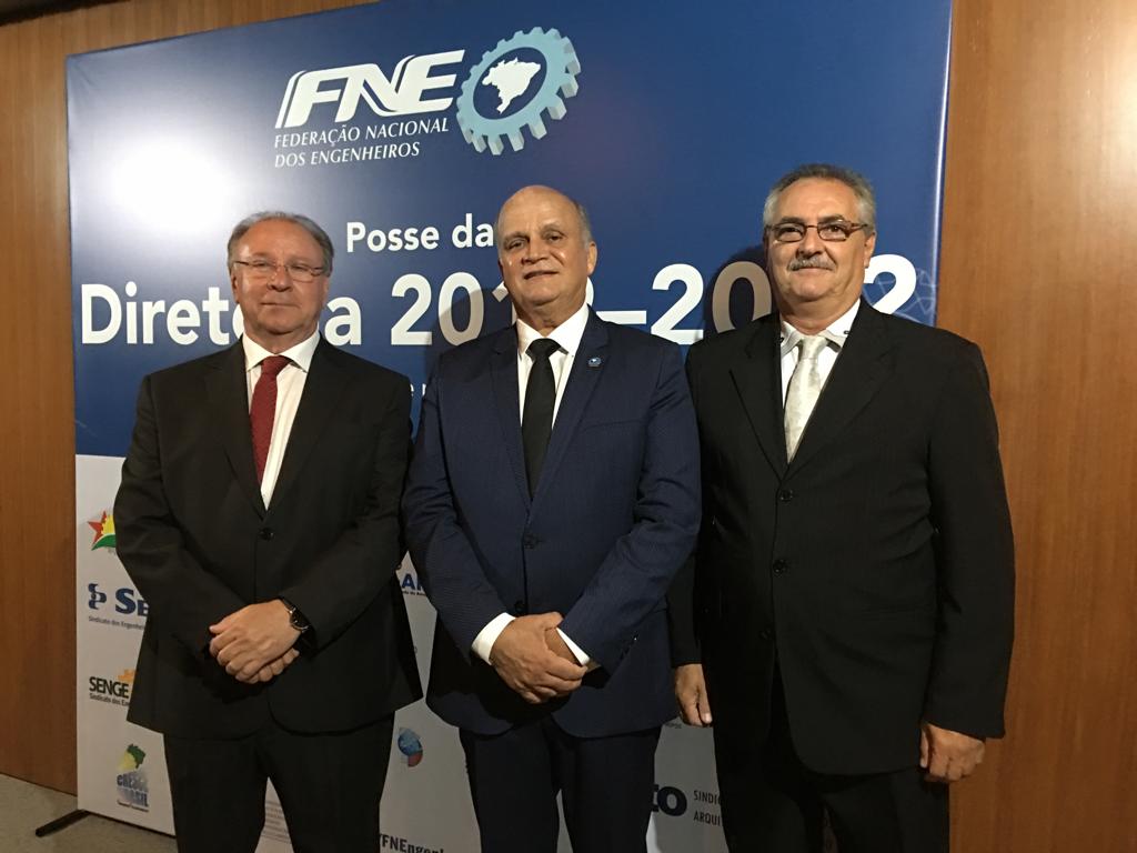 Federação Nacional dos Engenheiros empossa novos dirigentes. Catarinenses integram diretoria