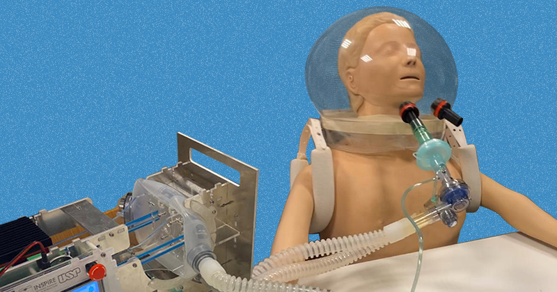 Pesquisadores da USP desenvolvem “capacete-respirador” para tratar pacientes com a covid-19