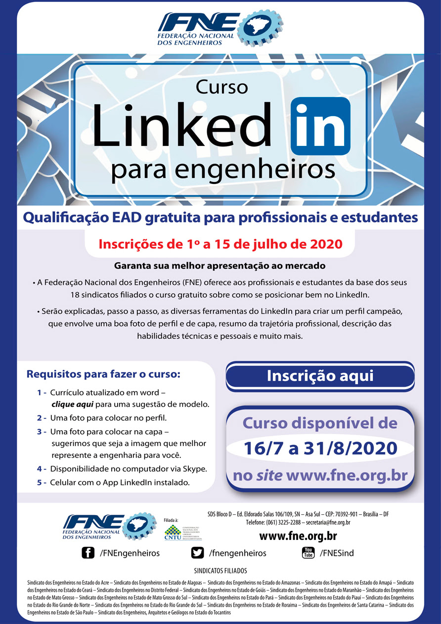 Featured image of post Capa Linkedin Engenharia Baixe o guia completo e atualizado de tamanhos de imagens v deos e outros formatos