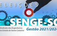 Senge-SC elege nova diretoria e conselheiros dias 8 e 9 de setembro