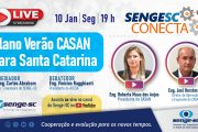 Senge-SC Conecta debate abastecimento da Casan na temporada de verão em SC