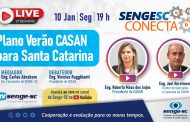 Senge-SC Conecta debate abastecimento da Casan na temporada de verão em SC