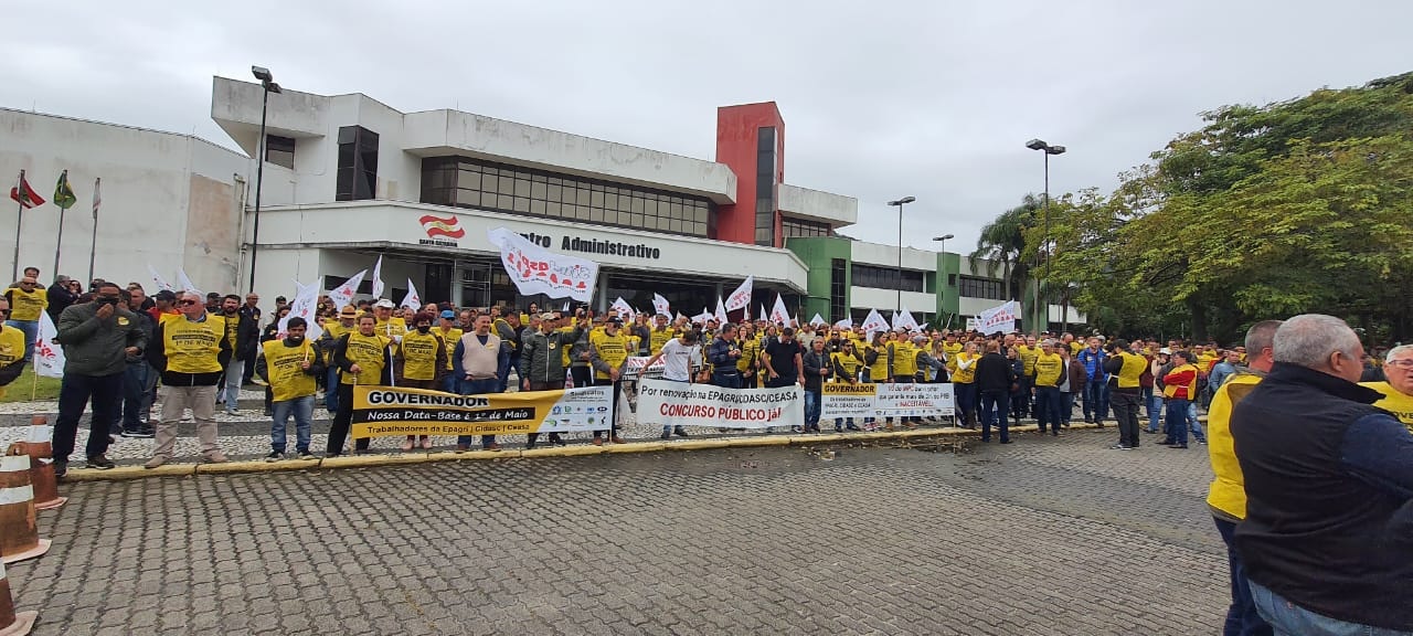 Epagri e Cidasc: vitória das categorias unidas e mobilizadas em negociação com o governo