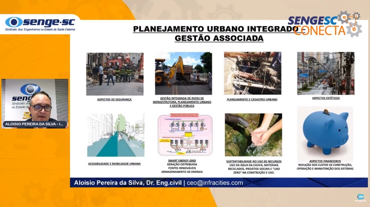 Confira a íntegra do SengeSC Conecta “Infraestrutura para cidades inteligentes”