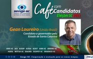 Gean Loureiro participa do Café com Candidatos no Senge-SC na segunda-feira, dia 22/08