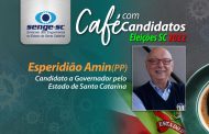 Esperidião Amin participa do Café com Candidatos no Senge-SC na quinta-feira, dia 15/09