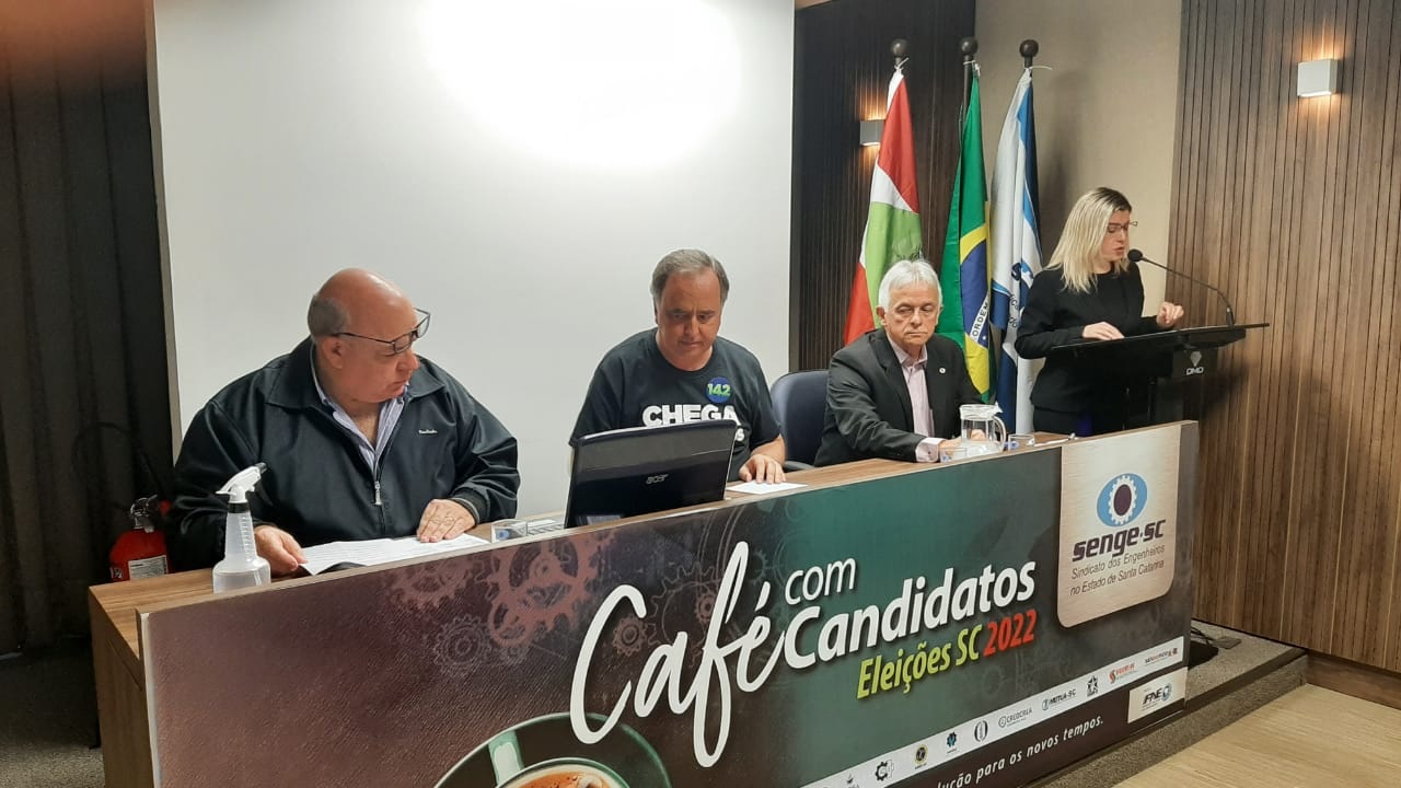 “A engenharia tem em mim um parceiro”, afirma Kennedy Nunes, no Café com Candidatos