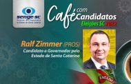 Ralf Zimmer participa do Café com Candidatos no Senge-SC na sexta-feira, dia 09/09