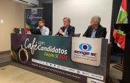 Dário Berger, no Café com Candidatos, reafirma seu apoio à engenharia