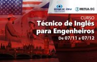 Senge-SC promove curso de inglês para engenheiros com valores diferenciados