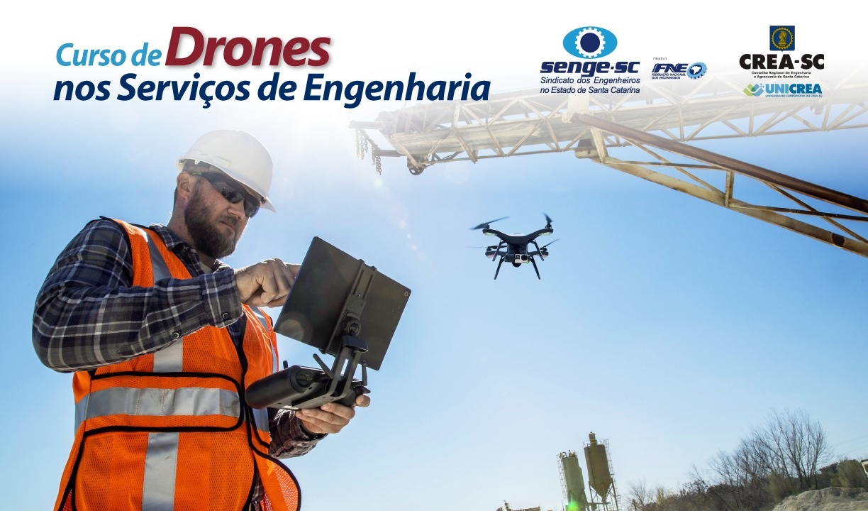 Senge-SC promove curso de drones com valores especiais para associados