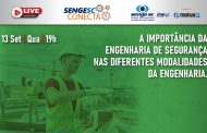 Dia 13 de setembro tem SengeSC Conecta sobre engenharia de segurança