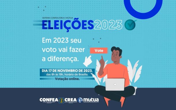 Sistema Confea/Crea/Mútua tem eleição on-line hoje, dia 17 de novembro