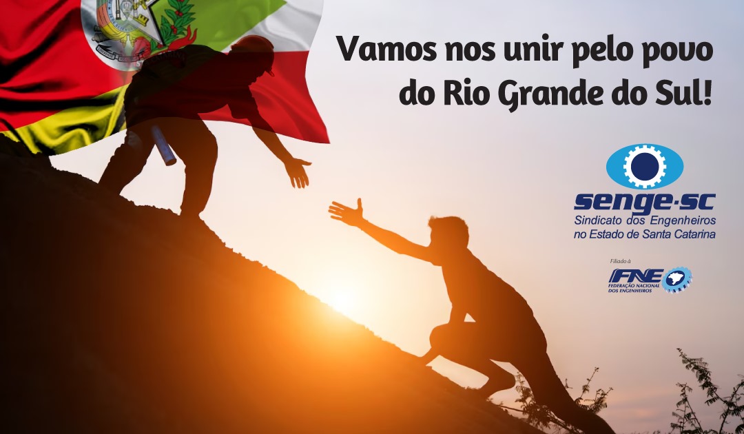 Vamos nos unir pelo povo do Rio Grande do Sul!