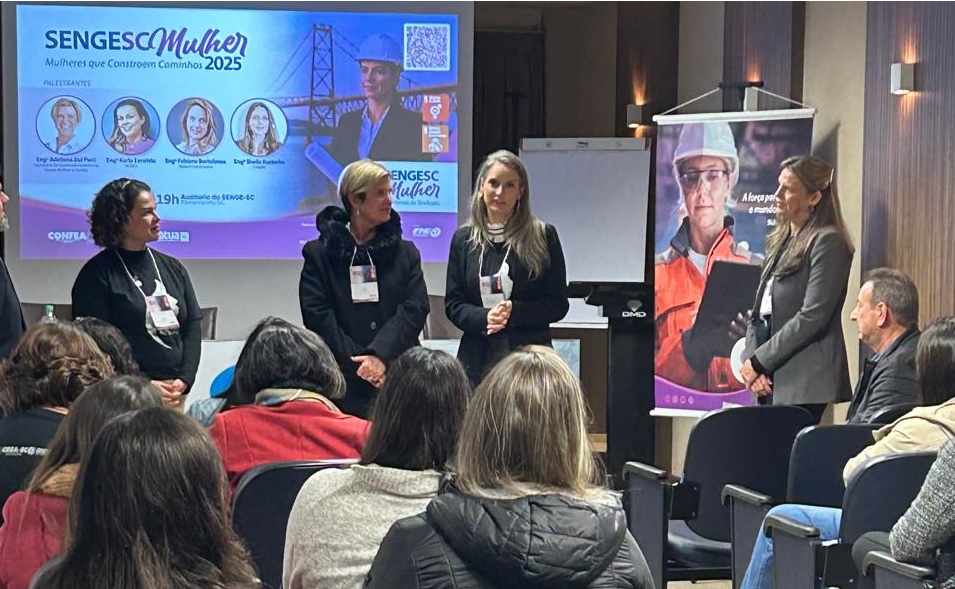 Encontro debate desafios pessoais e profissionais das mulheres na engenharia