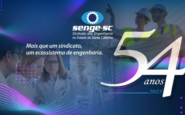 Senge-SC completa 54 anos de representatividade na valorização dos engenheiros