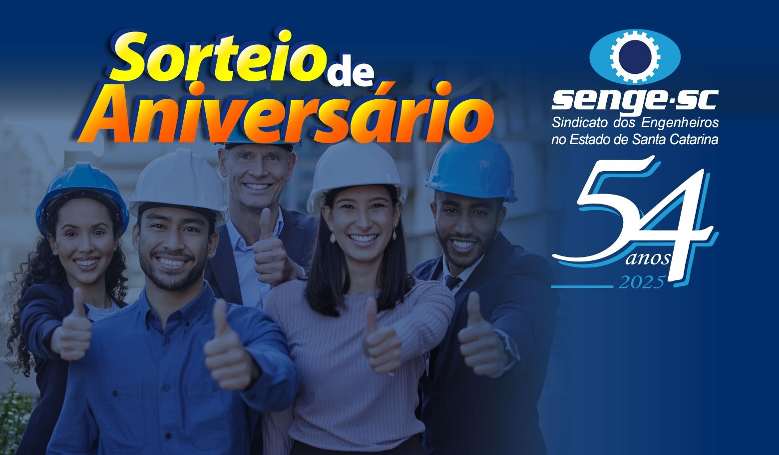 Senge-SC promove sorteio de aniversário entre sócios adimplentes