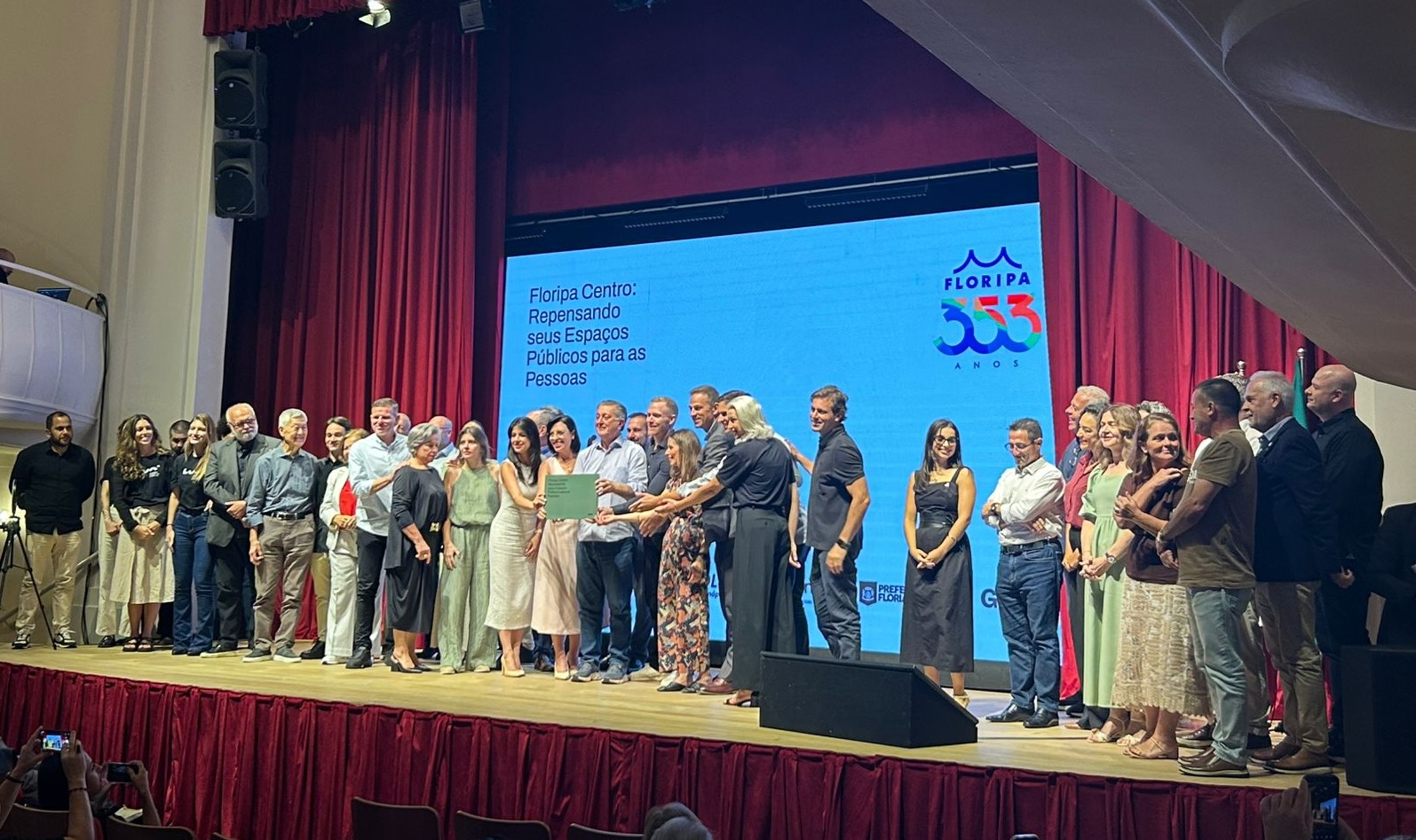 Senge-SC acompanha apresentação de estudo com propostas para o futuro do Centro de Florianópolis