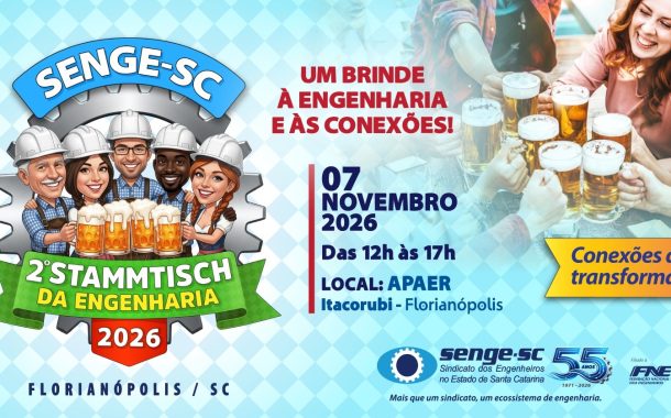 2º Stammtisch da engenharia 2026 - Conexões que transformam