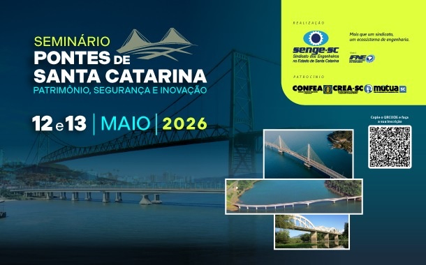 Seminário sobre pontes debate segurança, inovação e preservação da infraestrutura em SC