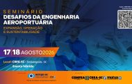 Seminário Desafios da Engenharia Aeroportuária Expansão, Operação e Sustentabilidade.