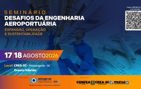 Seminário Desafios da Engenharia Aeroportuária Expansão, Operação e Sustentabilidade.